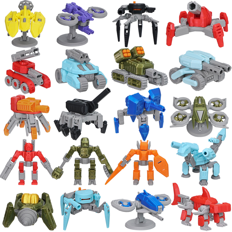 Drone 3D Modeling - 3D Printed Mini War Machine Mecha