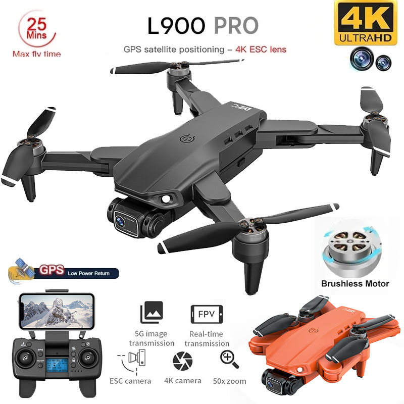 Drone Mapping - L900 Pro GPS Drone 4K Professional
