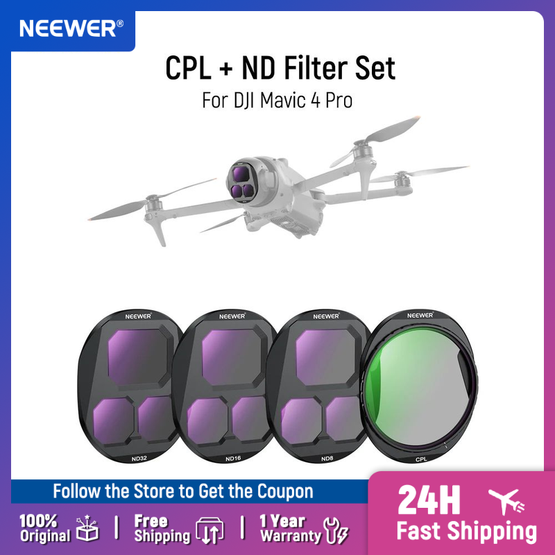 Drone Ndvi - NEEWER CPL + ND Filter Set