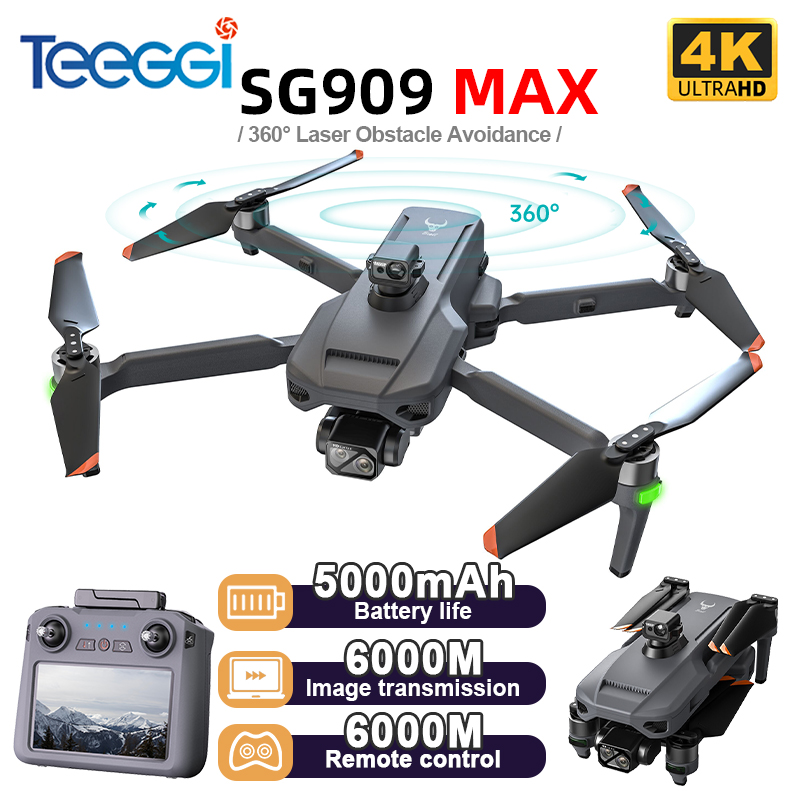 Drone Mapping - Teeggi SG909 MAX GPS Drone With