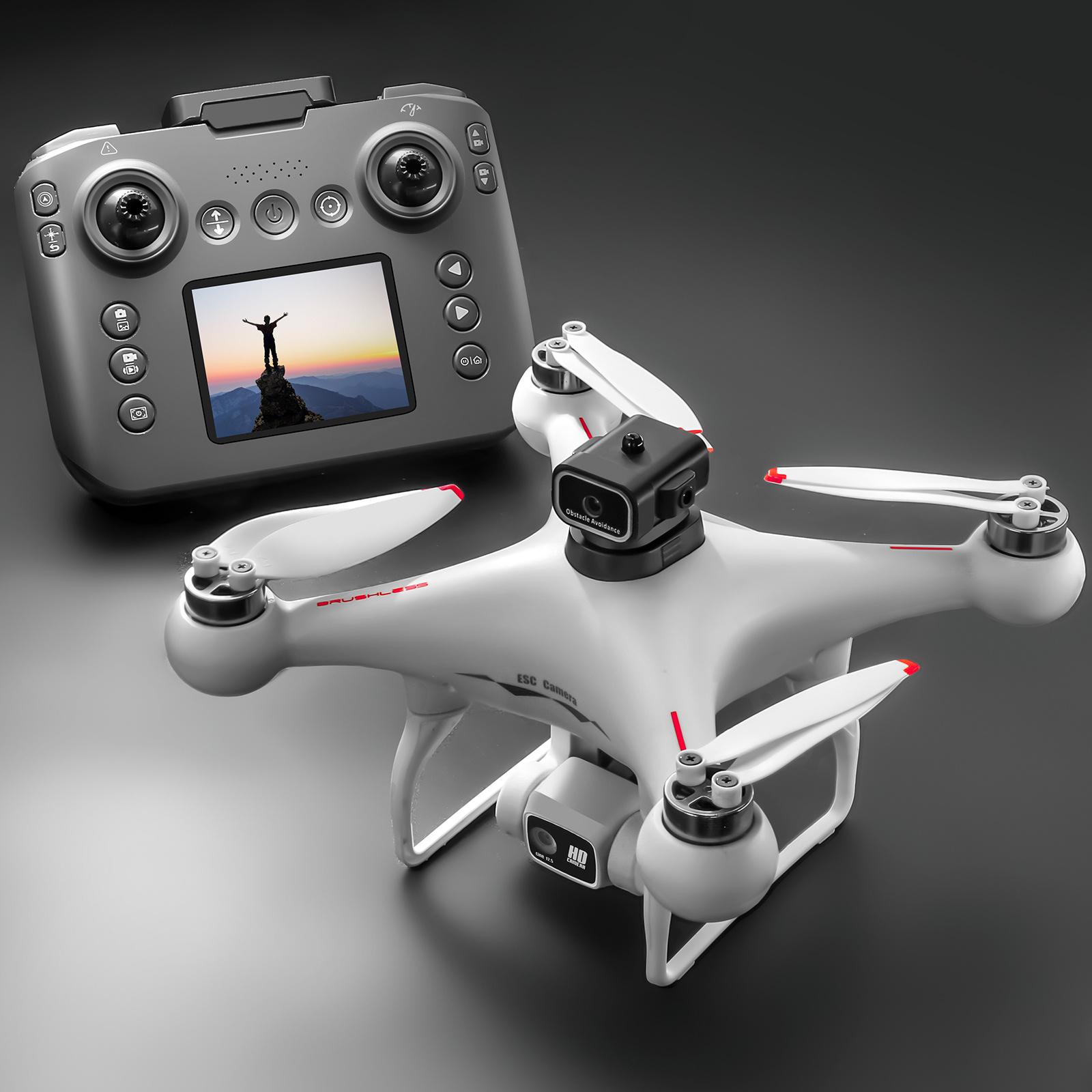 ZNLYRION S116 RC Drone Brushle - Drone Cinematic ulasan dan harga