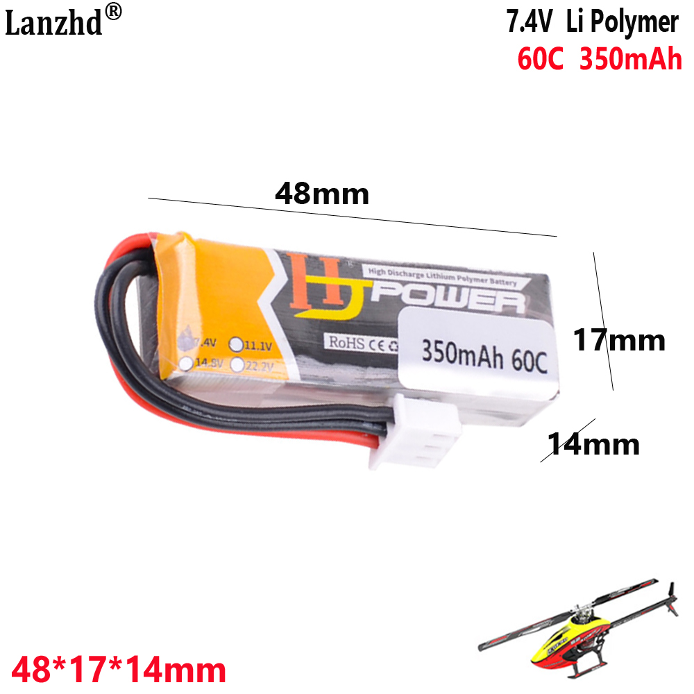 7.4V 350mAh 60C 2S1P lithium b - Drone 3D Modeling ulasan dan harga