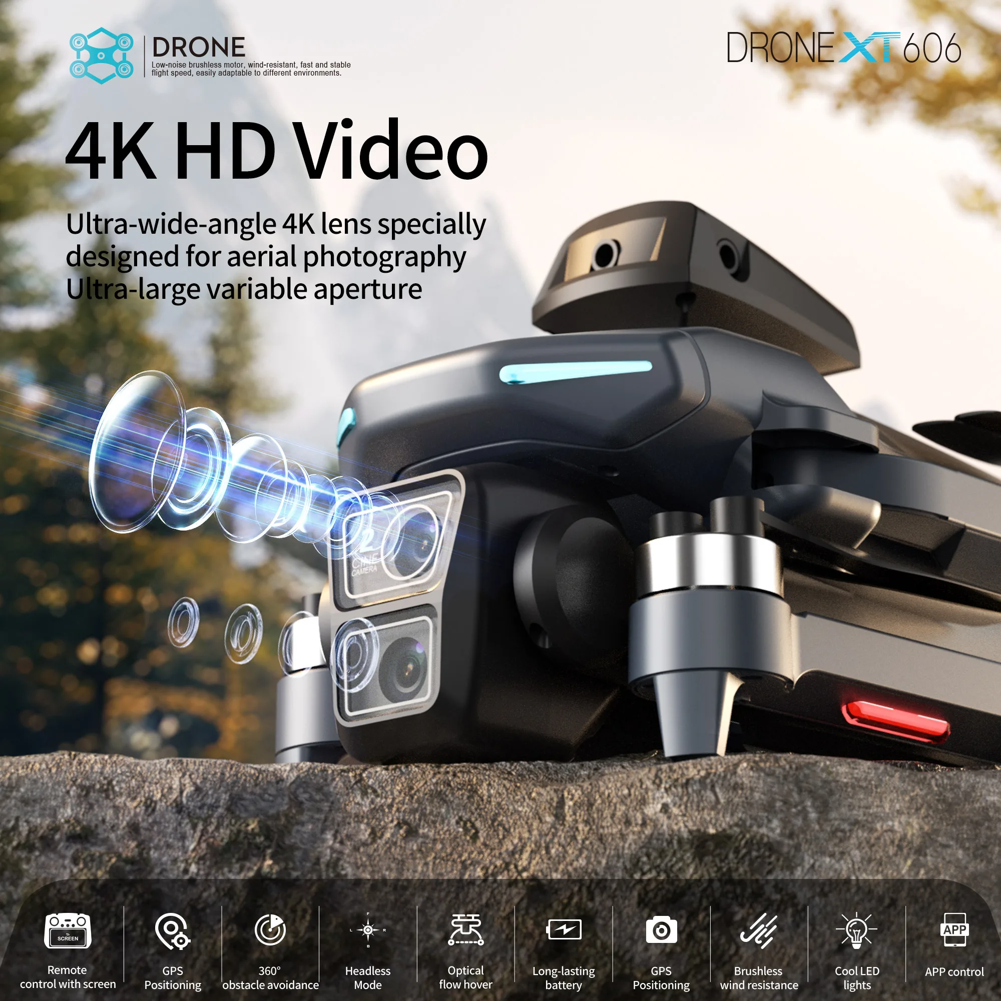 Lenovo XT606 MAX GPS Drone 4k  - Drone Multispectral ulasan dan harga