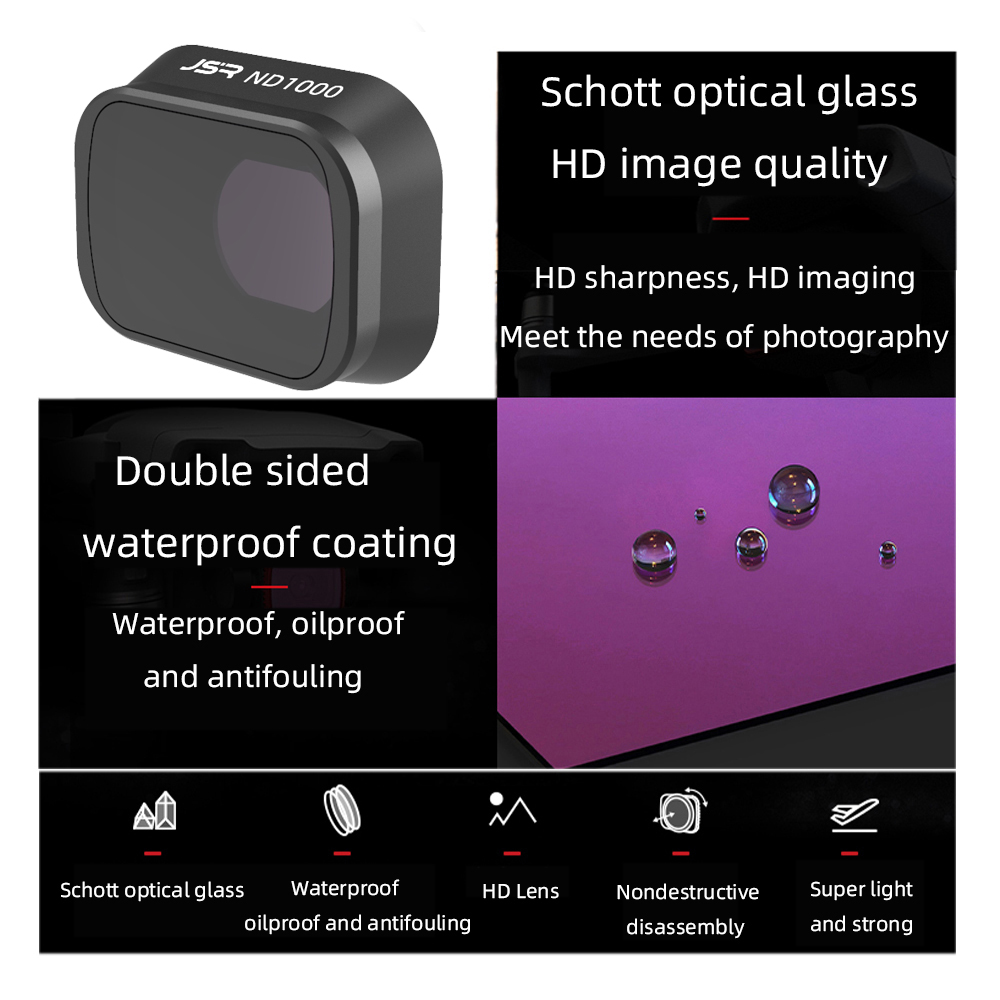 Camera Lens Filter For DJI Min - Drone Ndvi ulasan dan harga