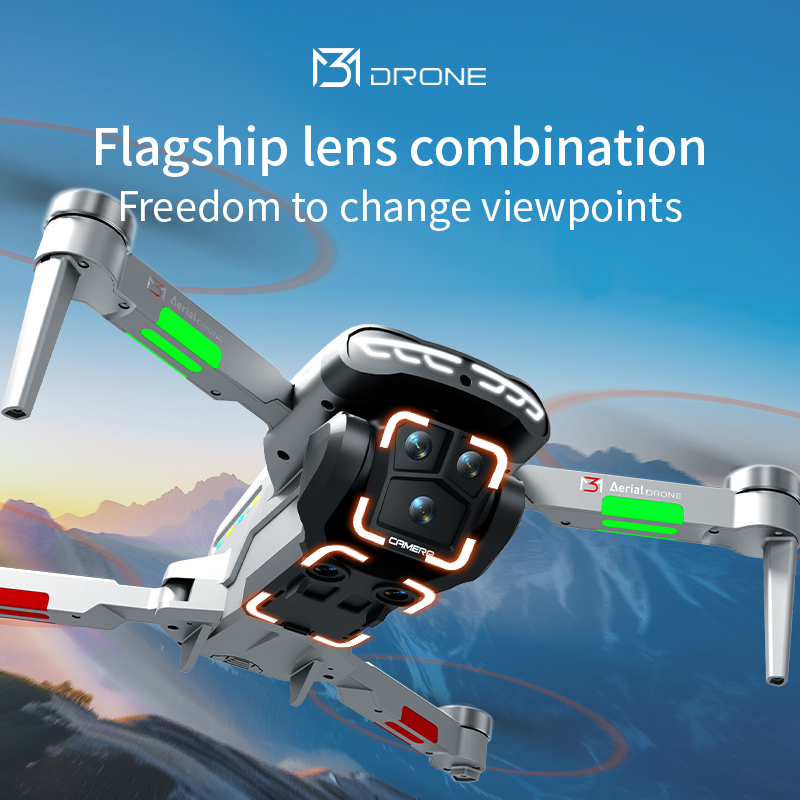 M3 Professional Drone 4K HD Ae - Drone Aerial Photography ulasan dan harga