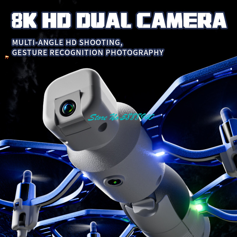 8K Dual Camera 3D Stunt Tumbli - Drone 3D Modeling ulasan dan harga