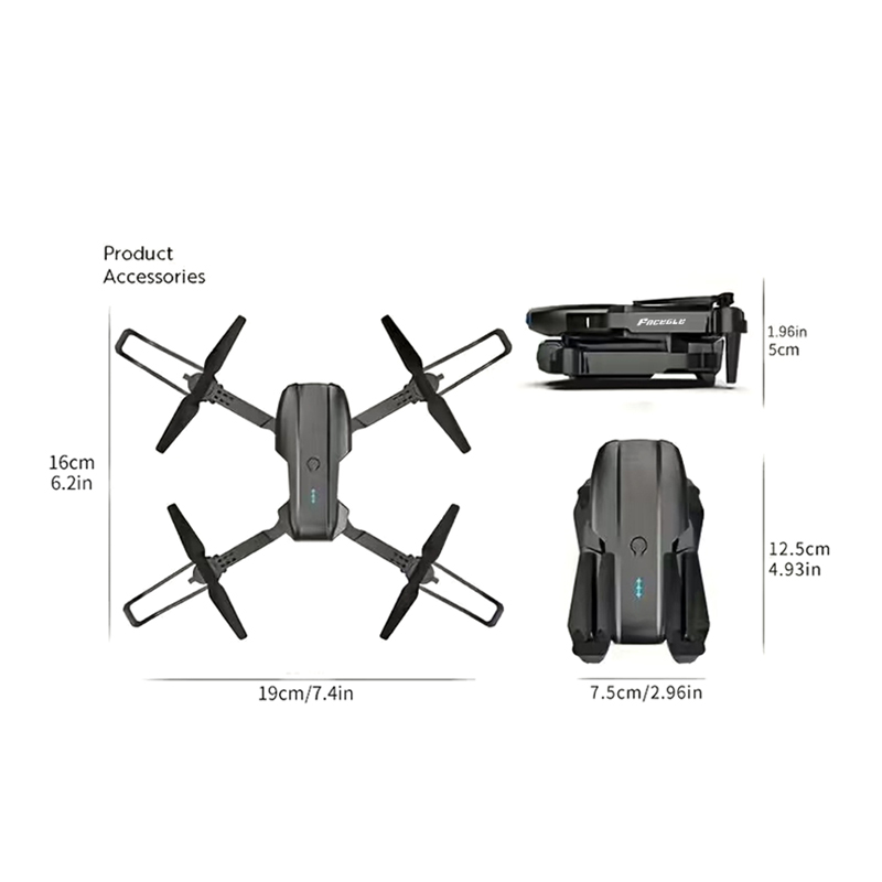 FACEGLE UAV E99 Nova RC Drone  - Drone Video Production ulasan dan harga