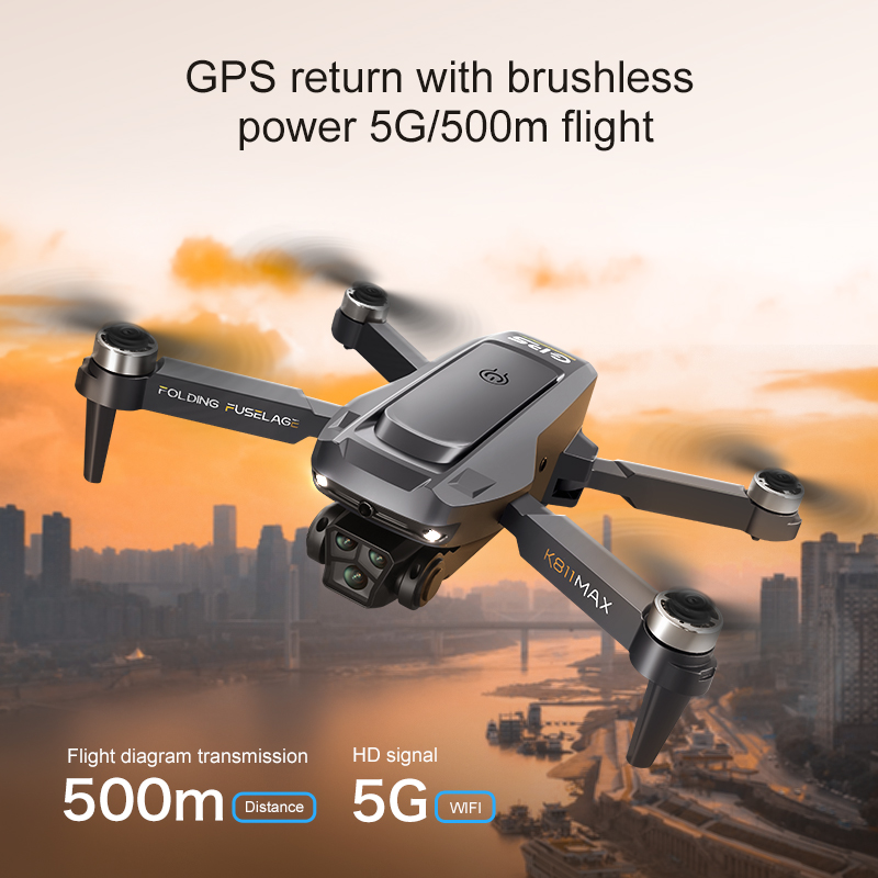 K811MAX Quadcopter Drone: Brus - Drone Mapping ulasan dan harga